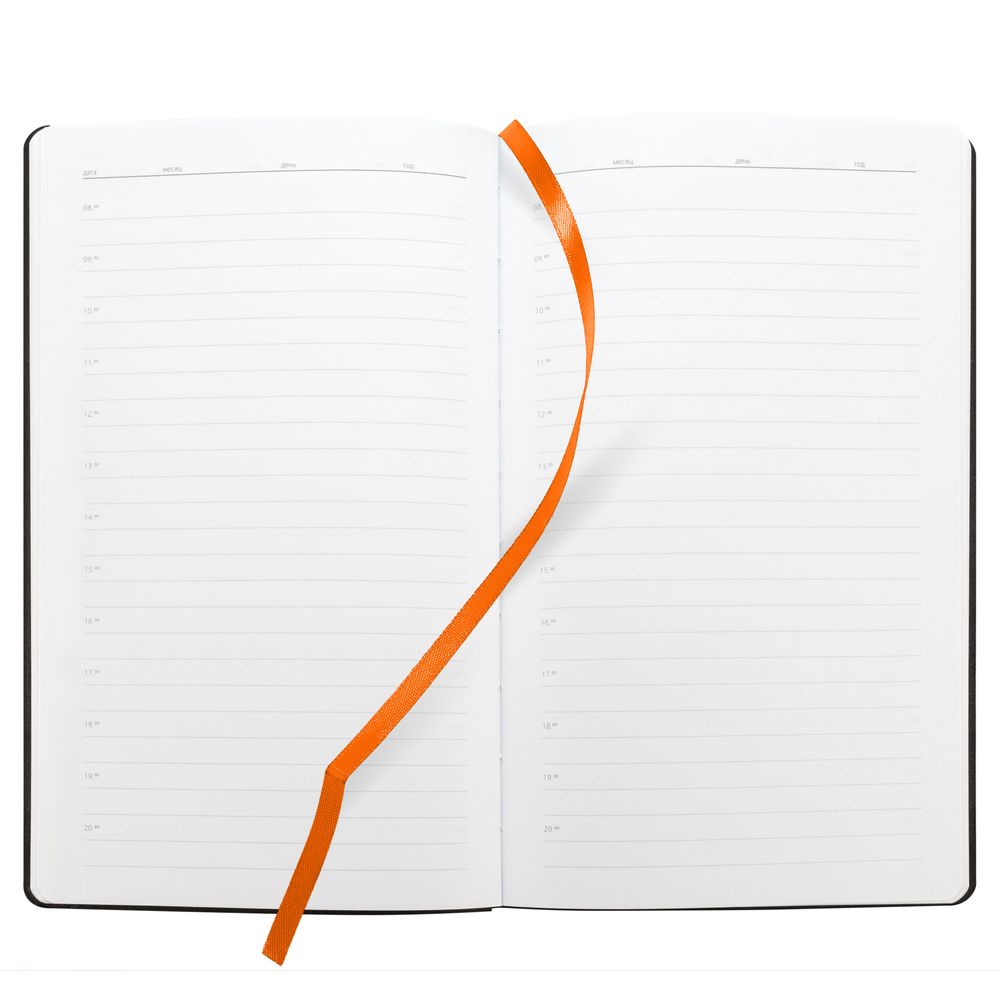 Ежедневник Knit, недатированный, оранжевый — изображение 9