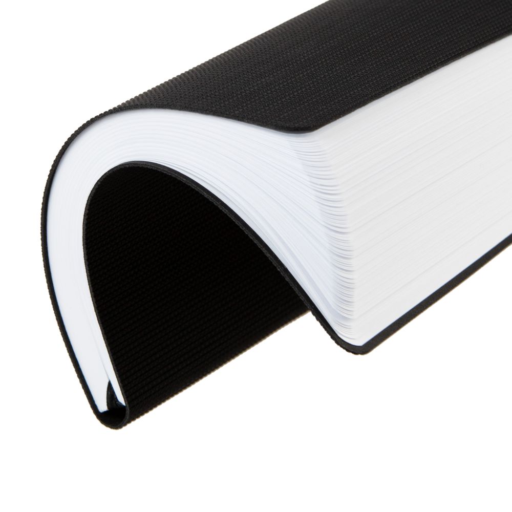 Ежедневник Knit, недатированный, черный — изображение 6