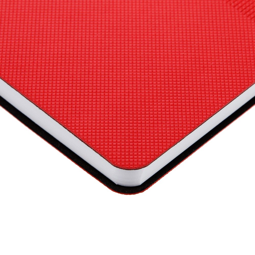 Ежедневник Knit, недатированный, красный — изображение 7