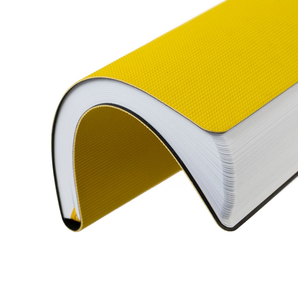 Ежедневник Knit, недатированный, желтый — изображение 7