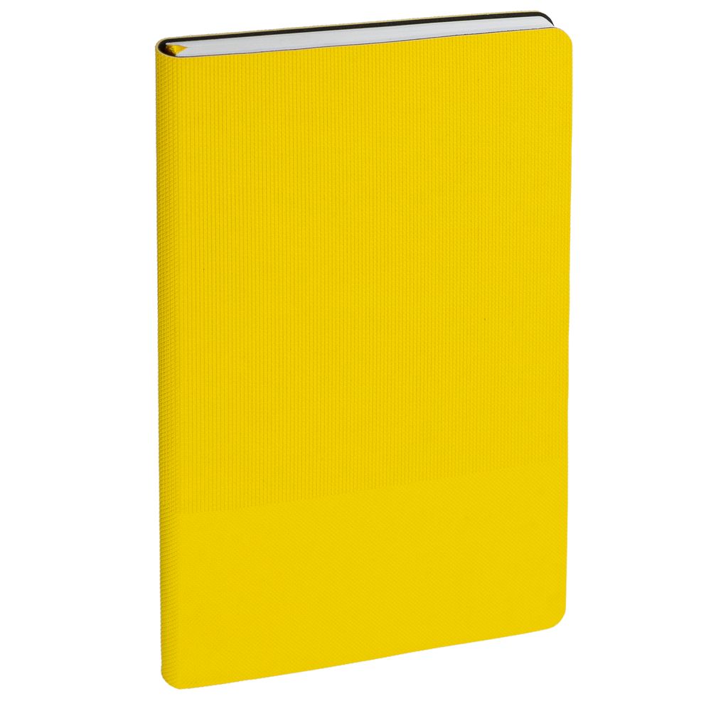 Ежедневник Knit, недатированный, желтый — изображение 4