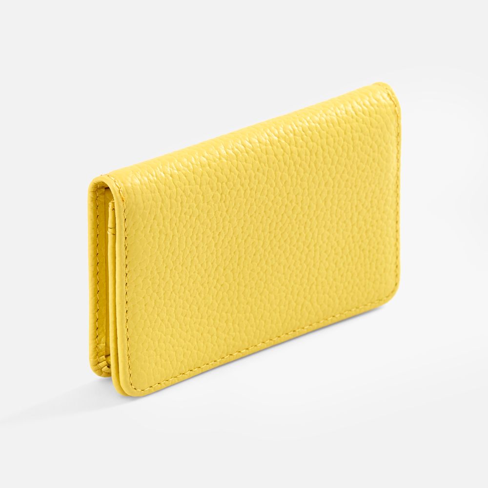 Футляр для визиток Unison, желтый — изображение 4