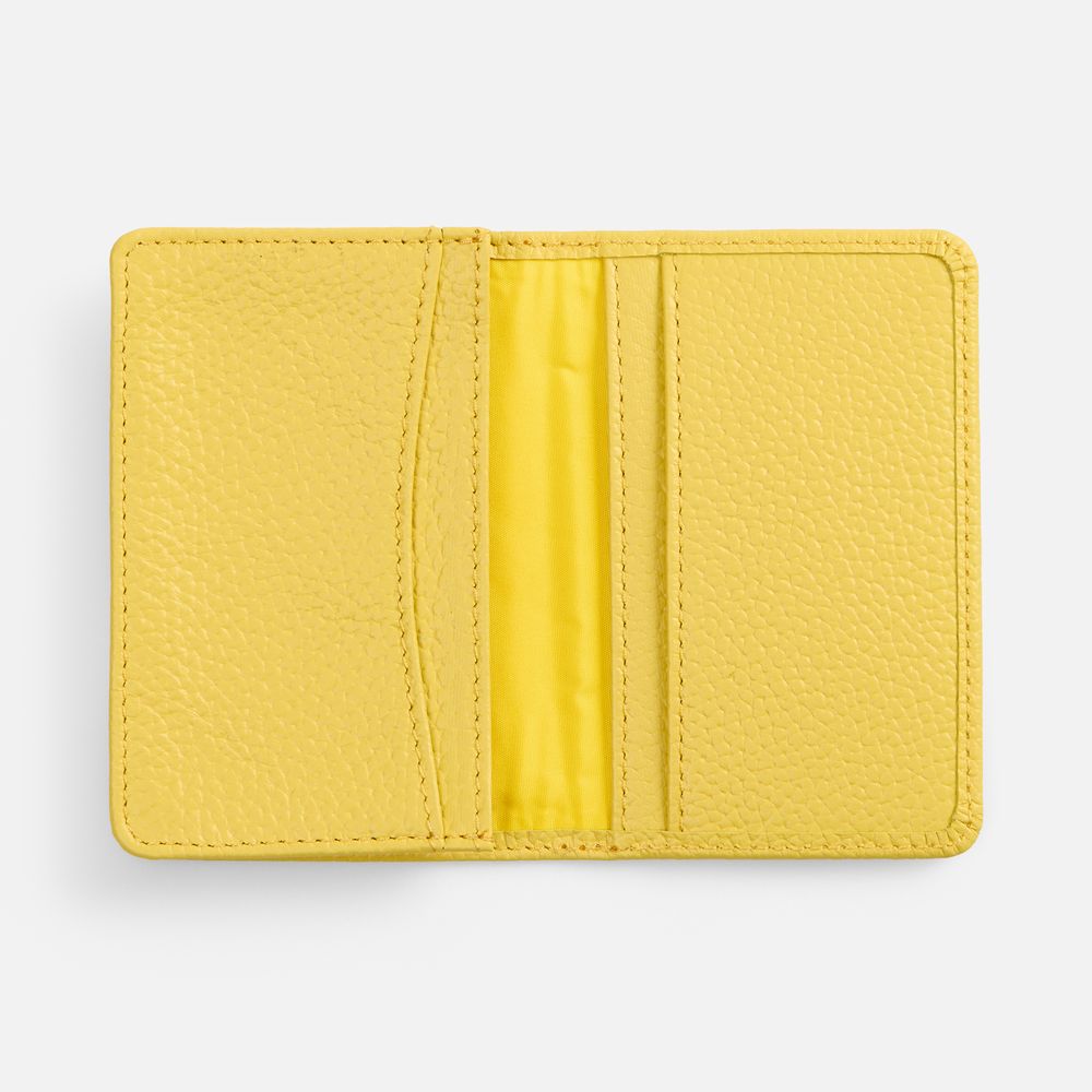 Футляр для визиток Unison, желтый — изображение 5