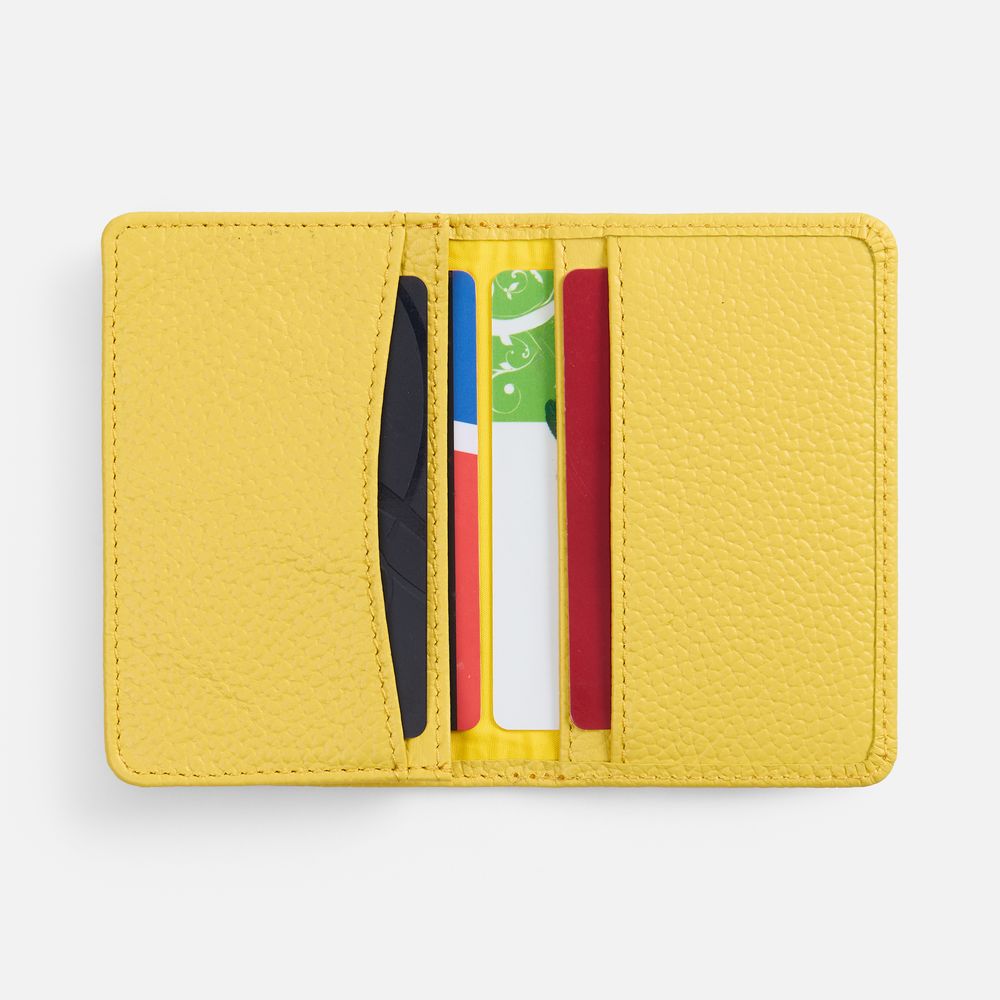Футляр для визиток Unison, желтый — изображение 6