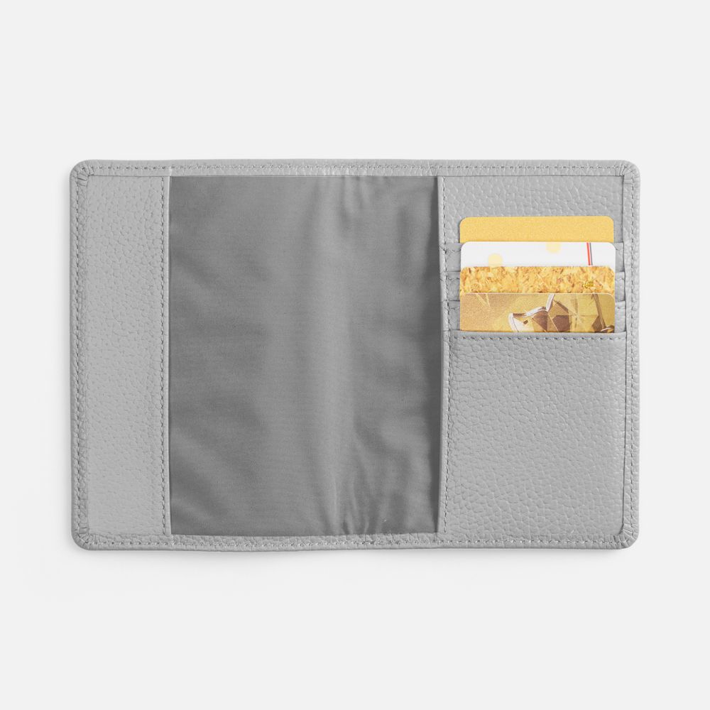 Обложка для паспорта Unison, серая — изображение 6