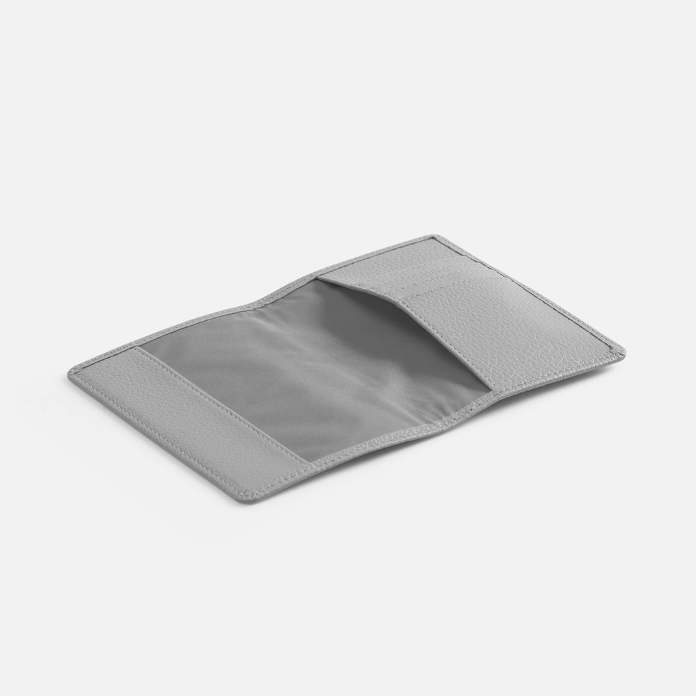 Обложка для паспорта Unison, серая — изображение 4