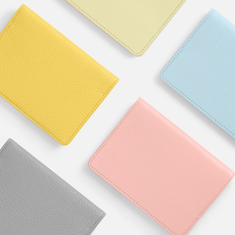 Обложка для паспорта Unison, голубая — изображение 9