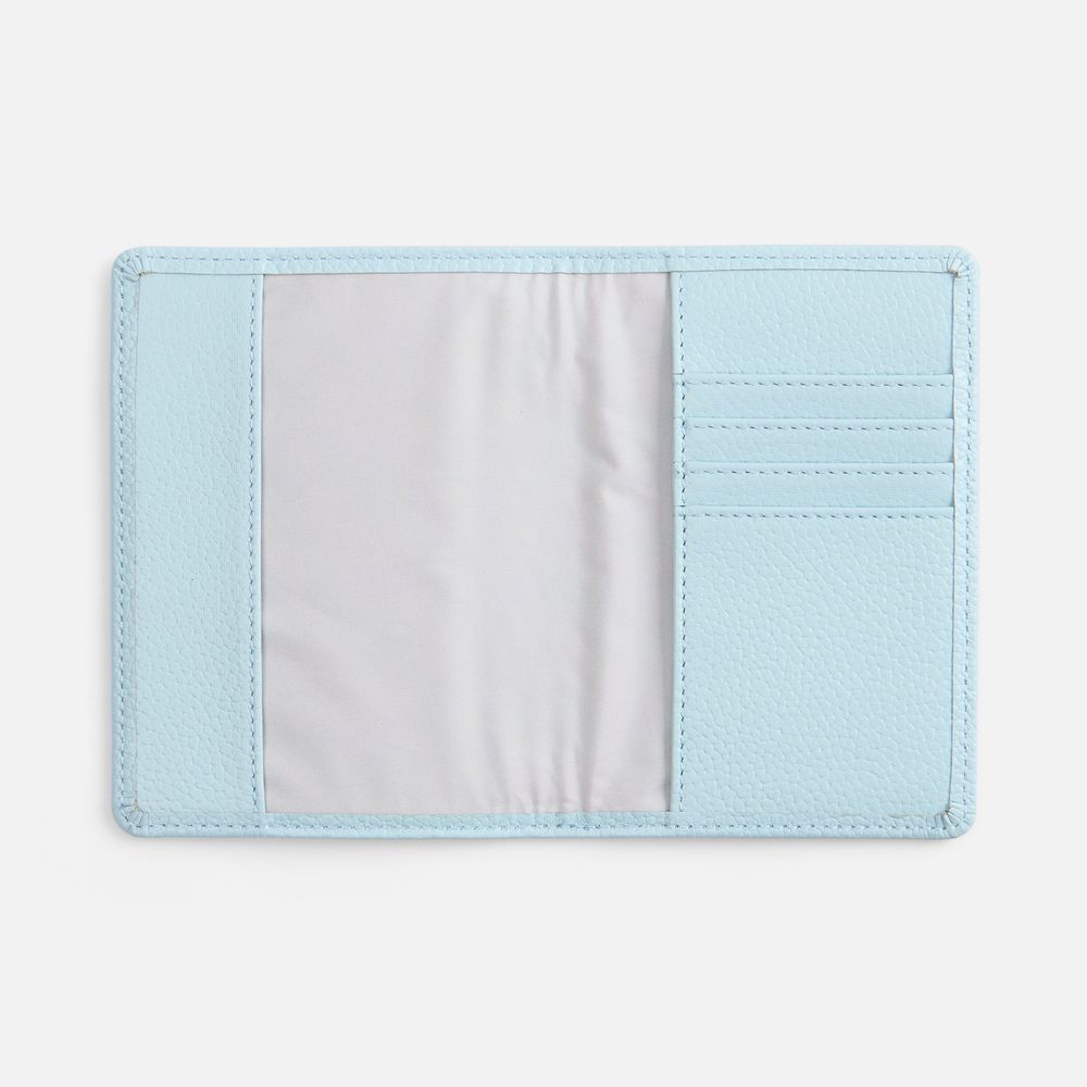 Обложка для паспорта Unison, голубая — изображение 5