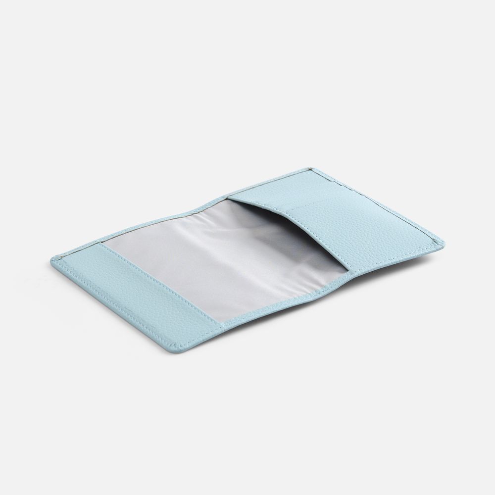 Обложка для паспорта Unison, голубая — изображение 4