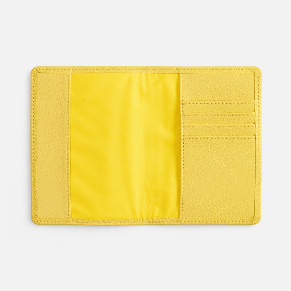 Обложка для паспорта Unison, желтая — изображение 5