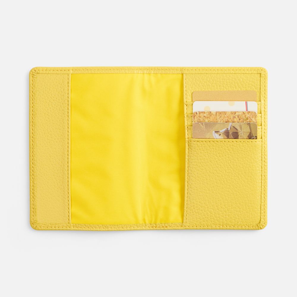 Обложка для паспорта Unison, желтая — изображение 6