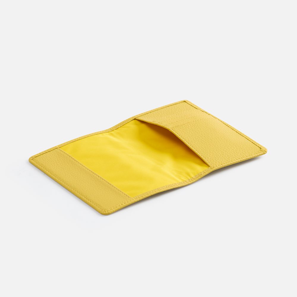 Обложка для паспорта Unison, желтая — изображение 4