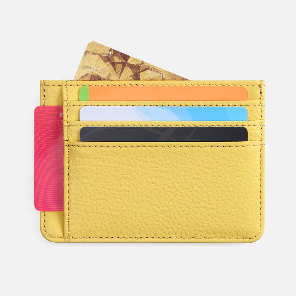 Чехол для карт Unison, желтый — изображение 4
