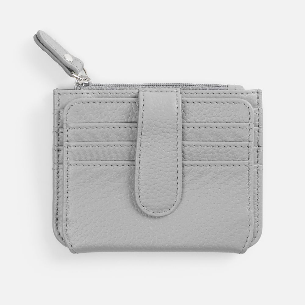 Картхолдер на молнии Unison, серый — изображение 3