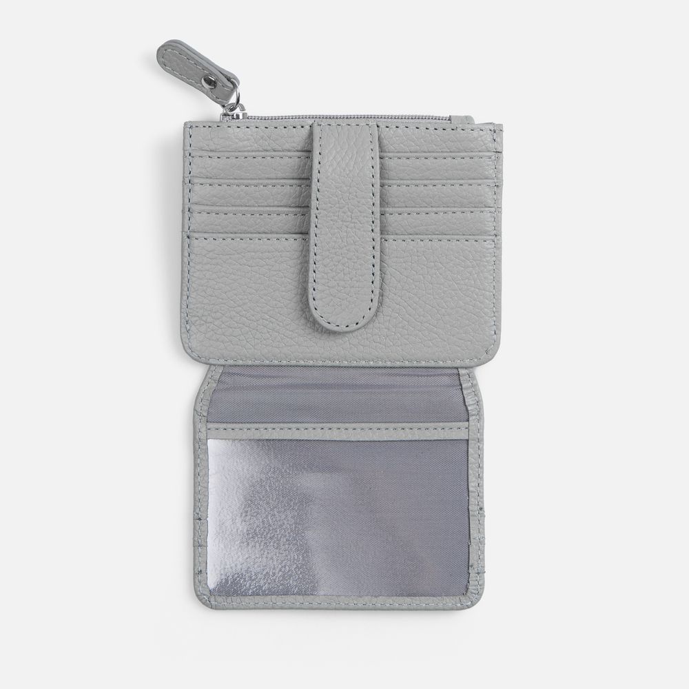 Картхолдер на молнии Unison, серый — изображение 5