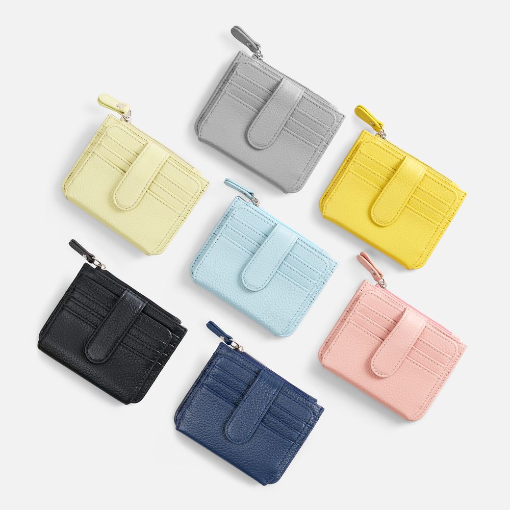 Картхолдер на молнии Unison, розовый — изображение 8