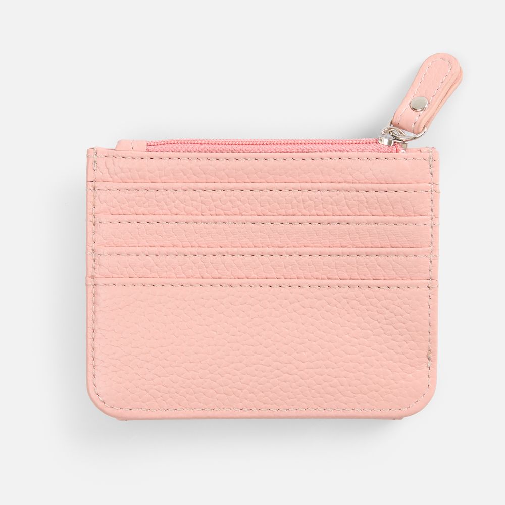 Картхолдер на молнии Unison, розовый — изображение 4
