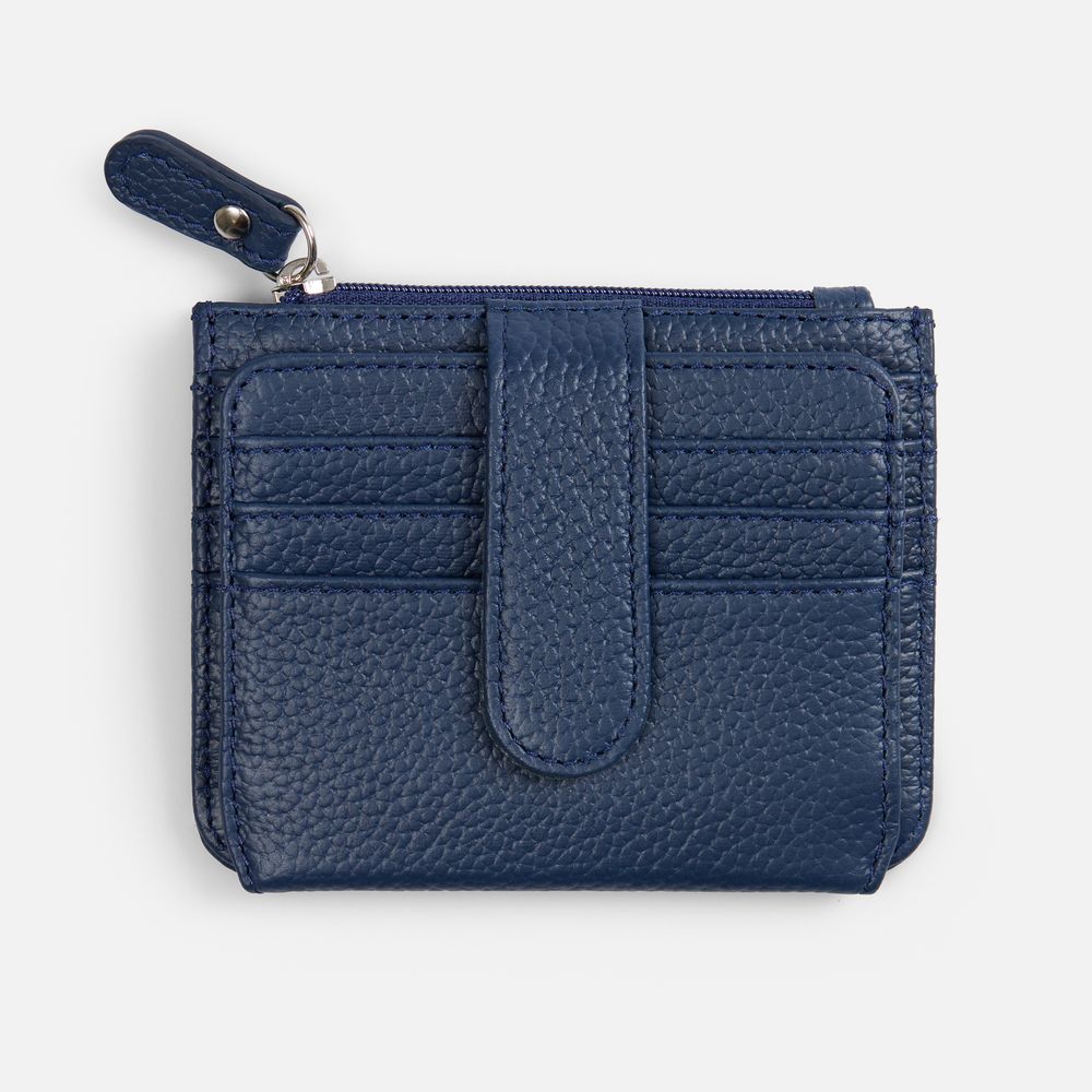 Картхолдер на молнии Unison, синий — изображение 3