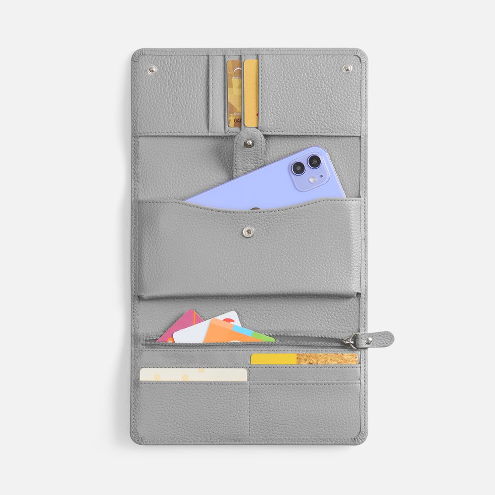 Клатч Unison, серый — изображение 6