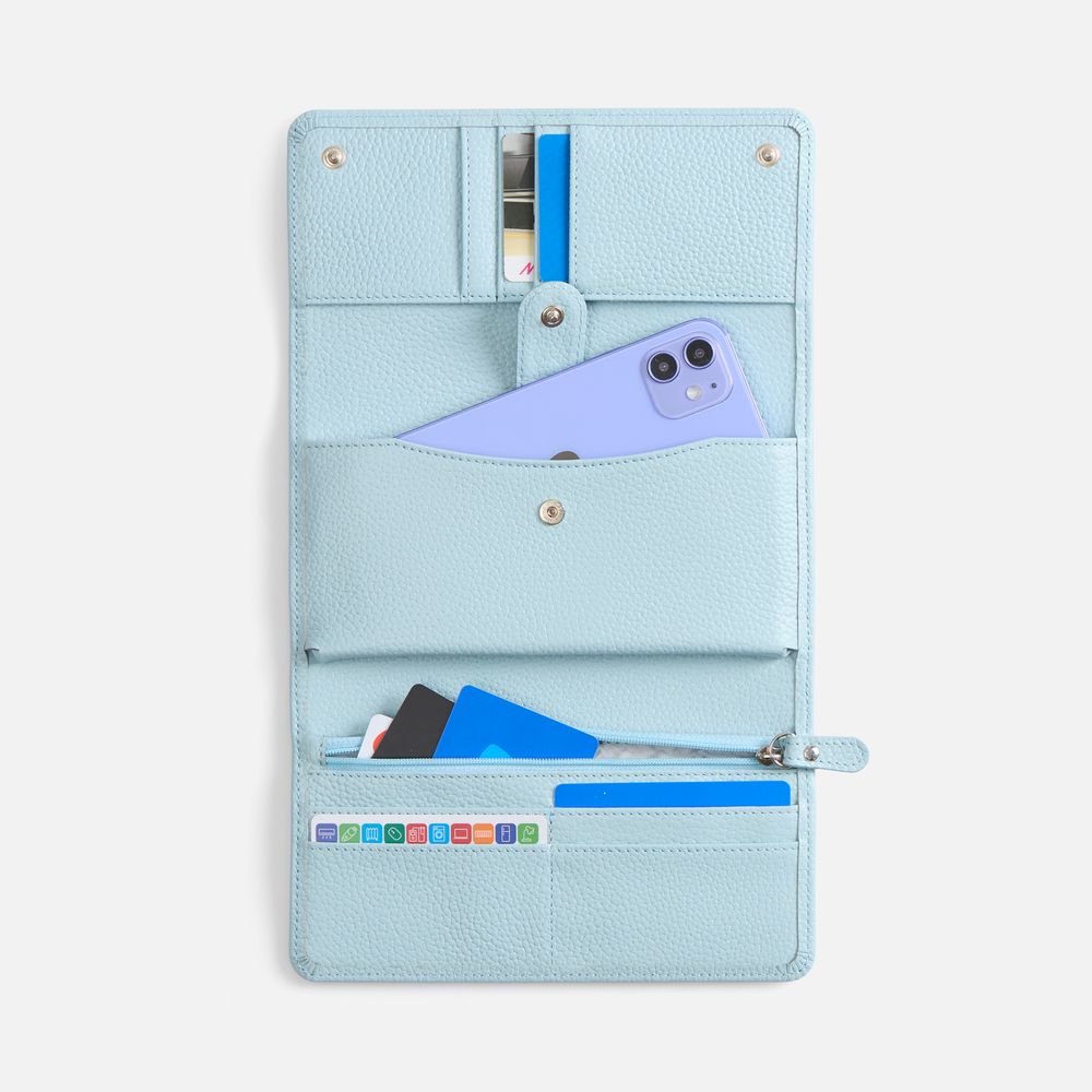 Клатч Unison, голубой — изображение 6