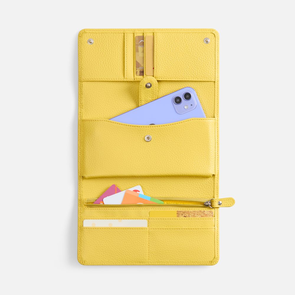 Клатч Unison, желтый — изображение 6