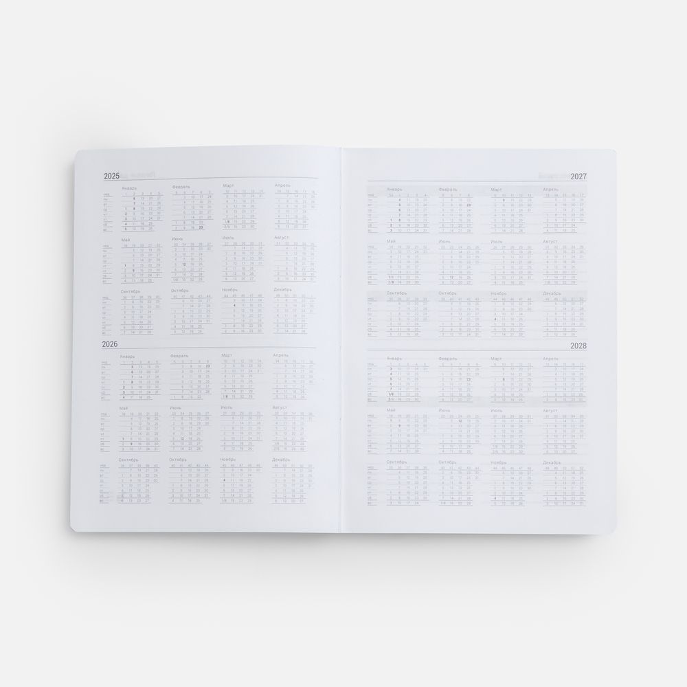 Ежедневник New Factor, недатированный, оранжевый — изображение 6