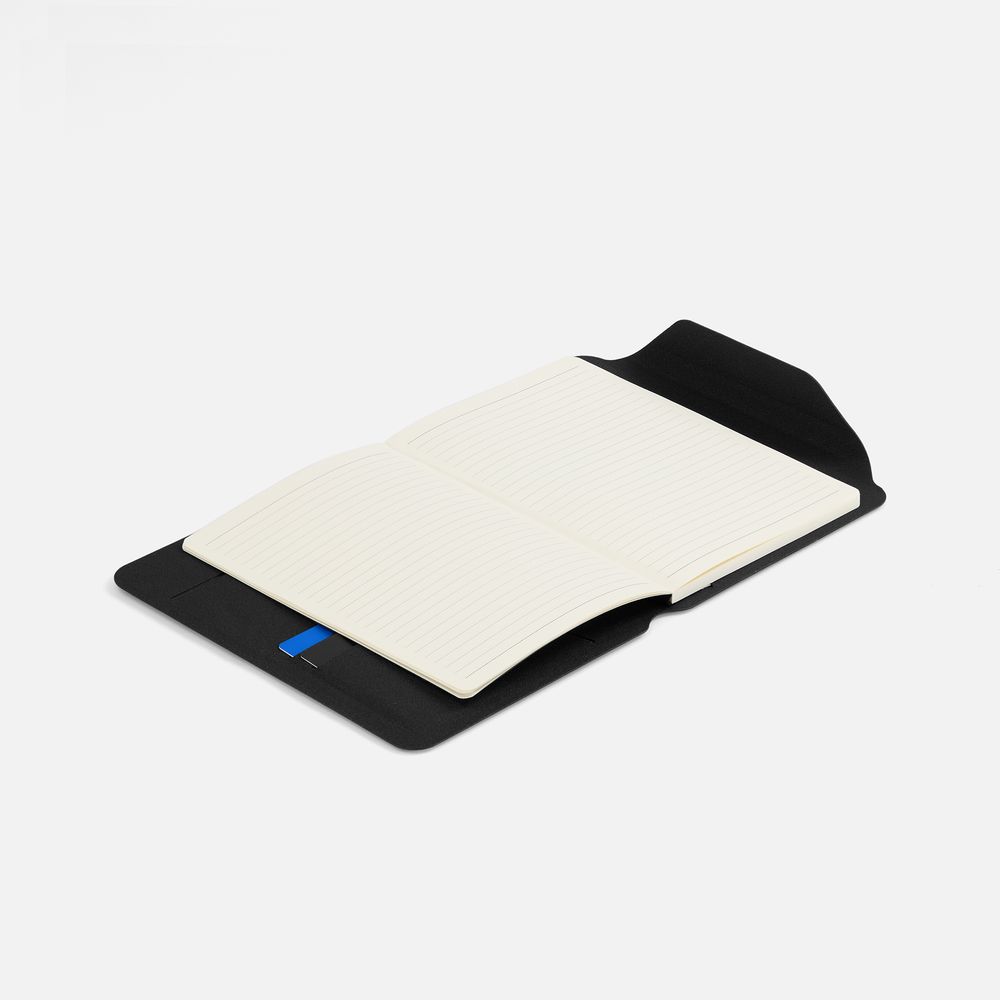 Папка с блокнотом Firmans Mini, черная — изображение 6