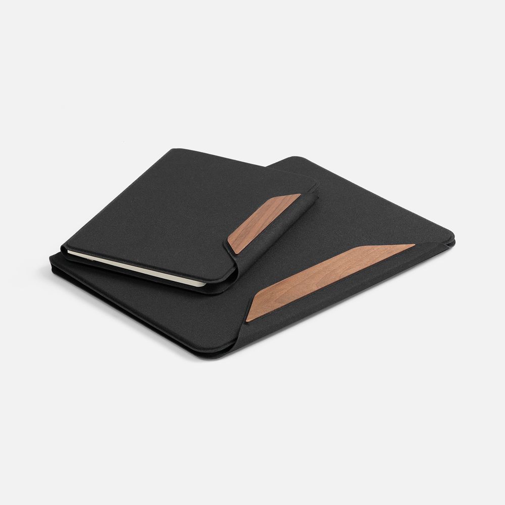 Папка с блокнотом Firmans Mini, черная — изображение 8