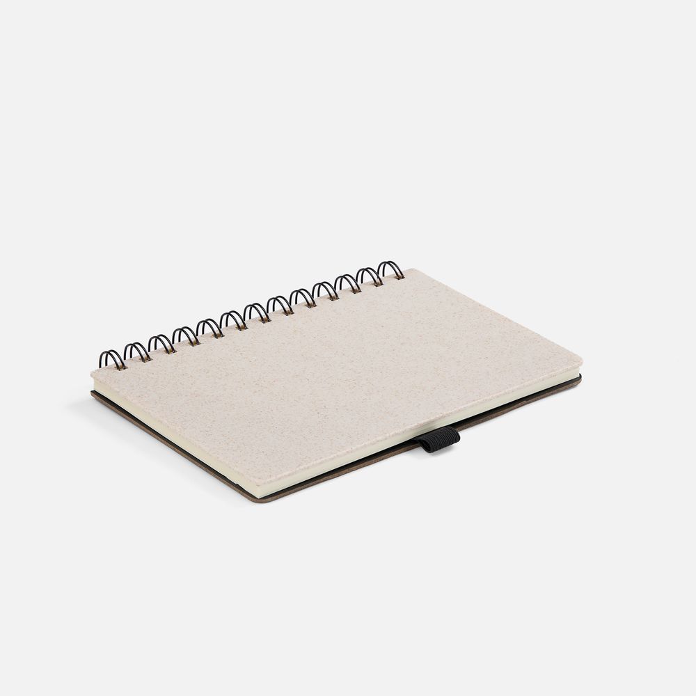 Блокнот на спирали Intrigo, белый — изображение 4