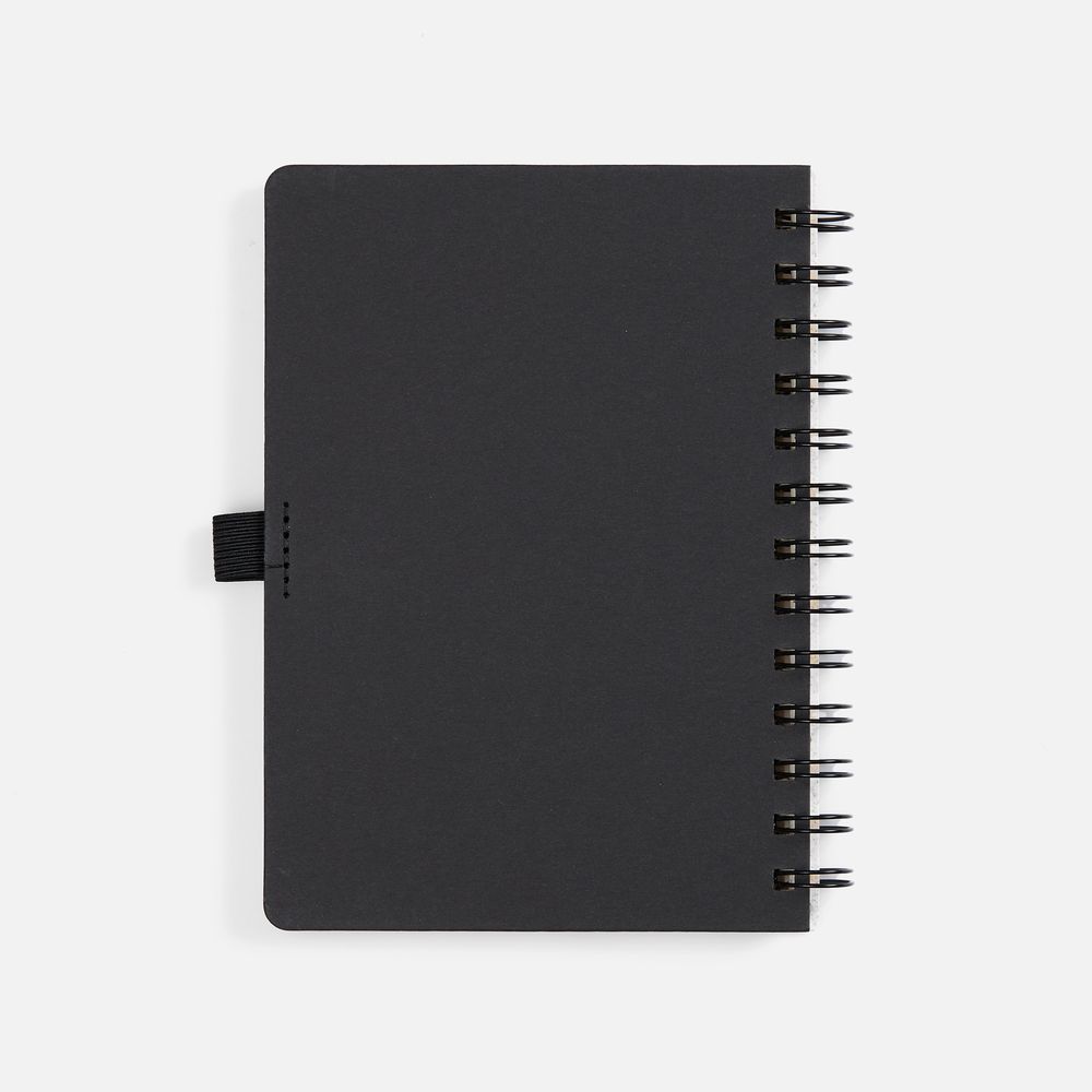 Блокнот на спирали Intrigo, белый — изображение 3