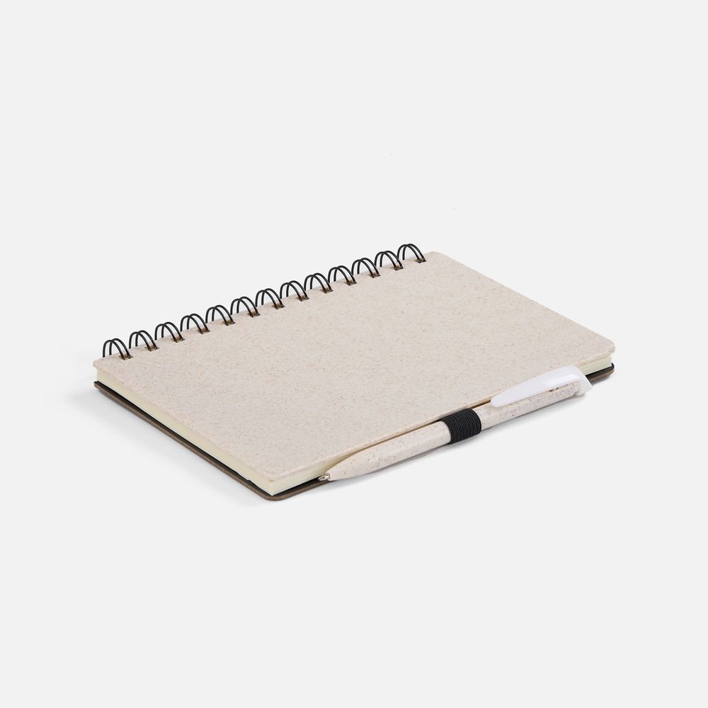 Блокнот на спирали Intrigo, белый — изображение 5