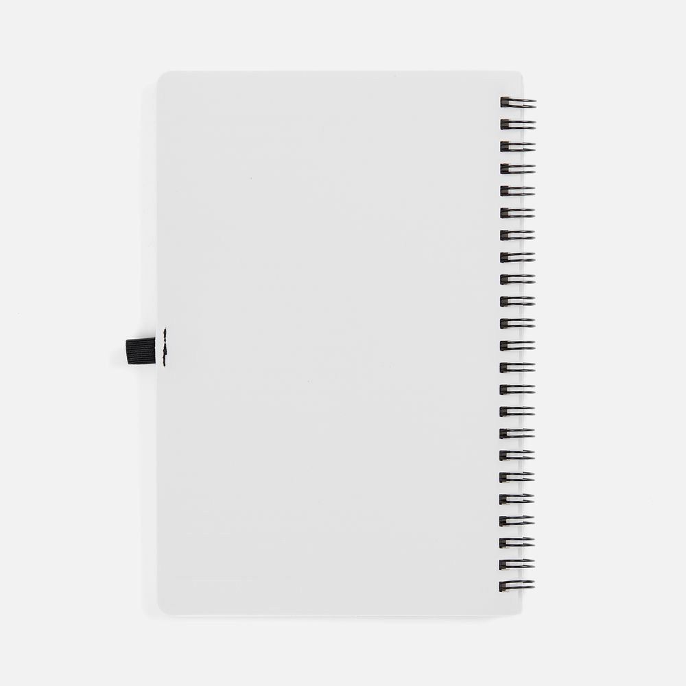 Блокнот на пружине Stone Line, белый — изображение 3