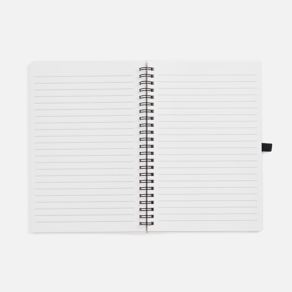 Блокнот на пружине Stone Line, белый — изображение 7