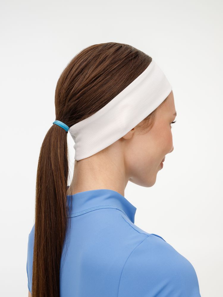 Охлаждающая повязка на голову Cool Head, белая — изображение 4