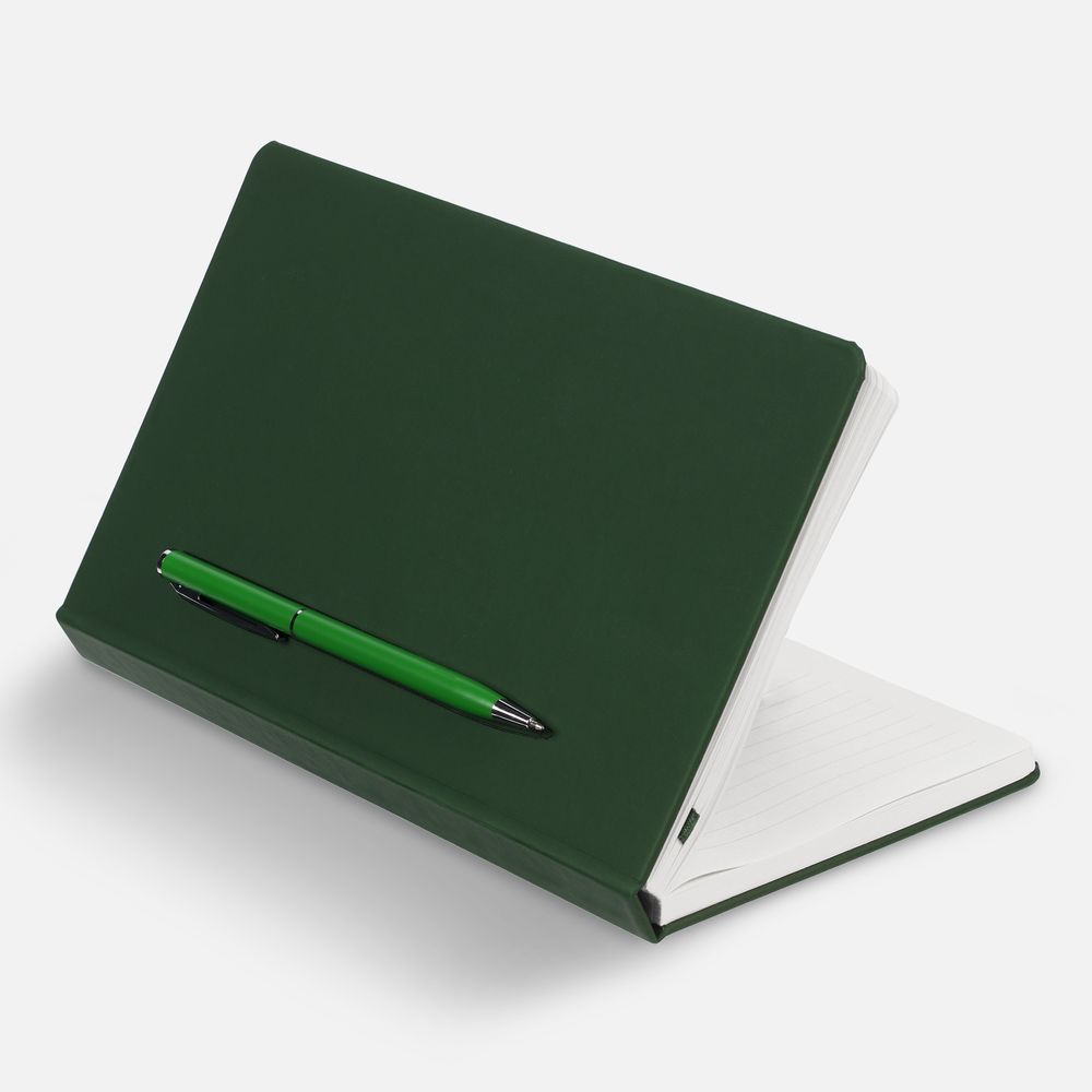 Ежедневник Magnet Shall, недатированный, зеленый — изображение 4
