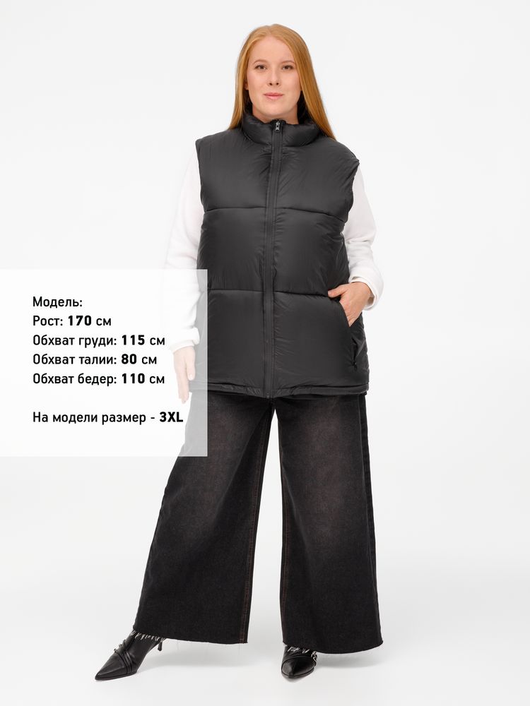 Жилет двусторонний V2, черный — изображение 20