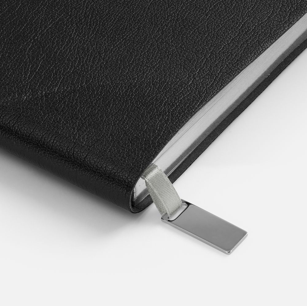 Ежедневник Petrus, недатированный, черный с серебром — изображение 9