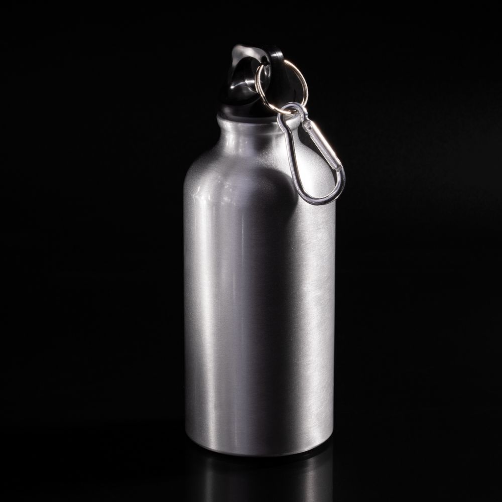 Бутылка для воды Funrun 400, серебристая — изображение 6