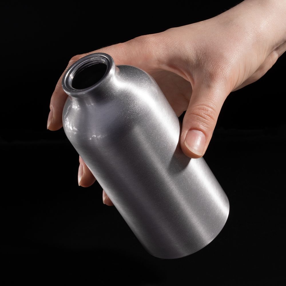 Бутылка для воды Funrun 400, серебристая — изображение 8