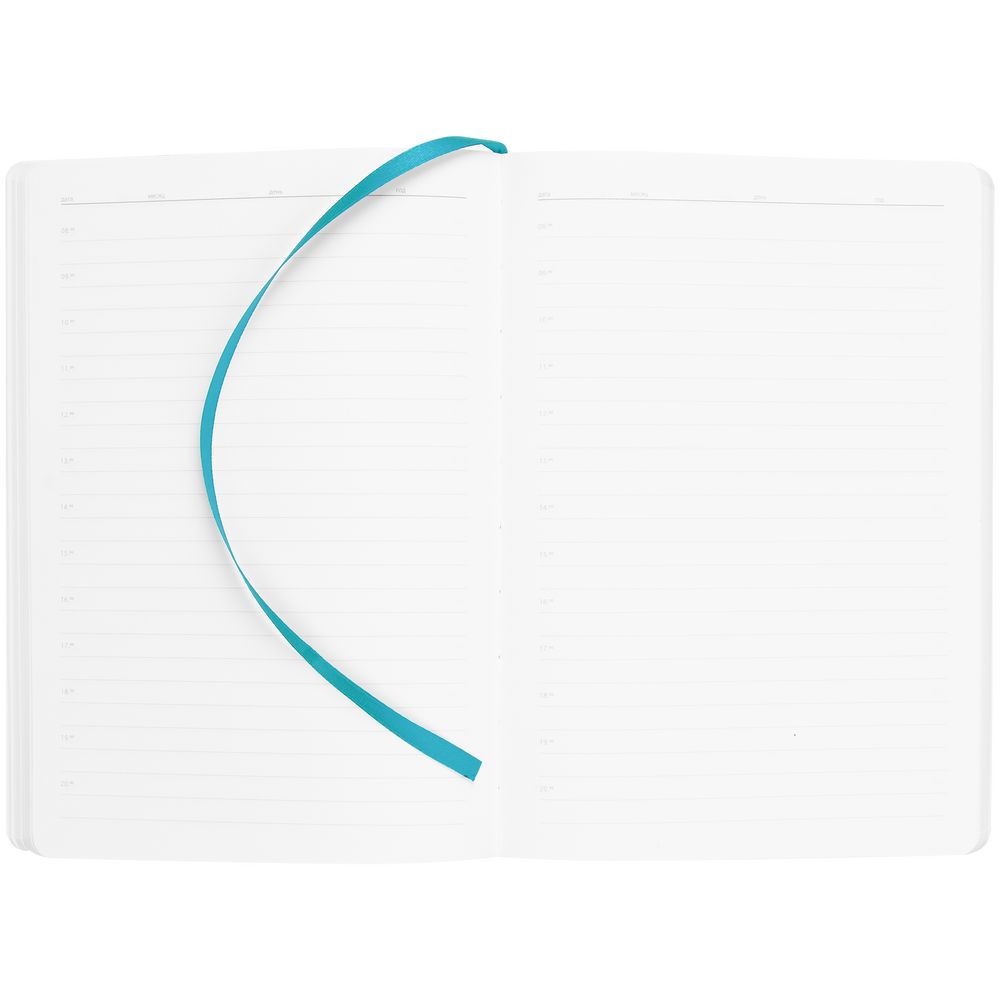 Ежедневник Vale, недатированный, бирюзовый — изображение 9