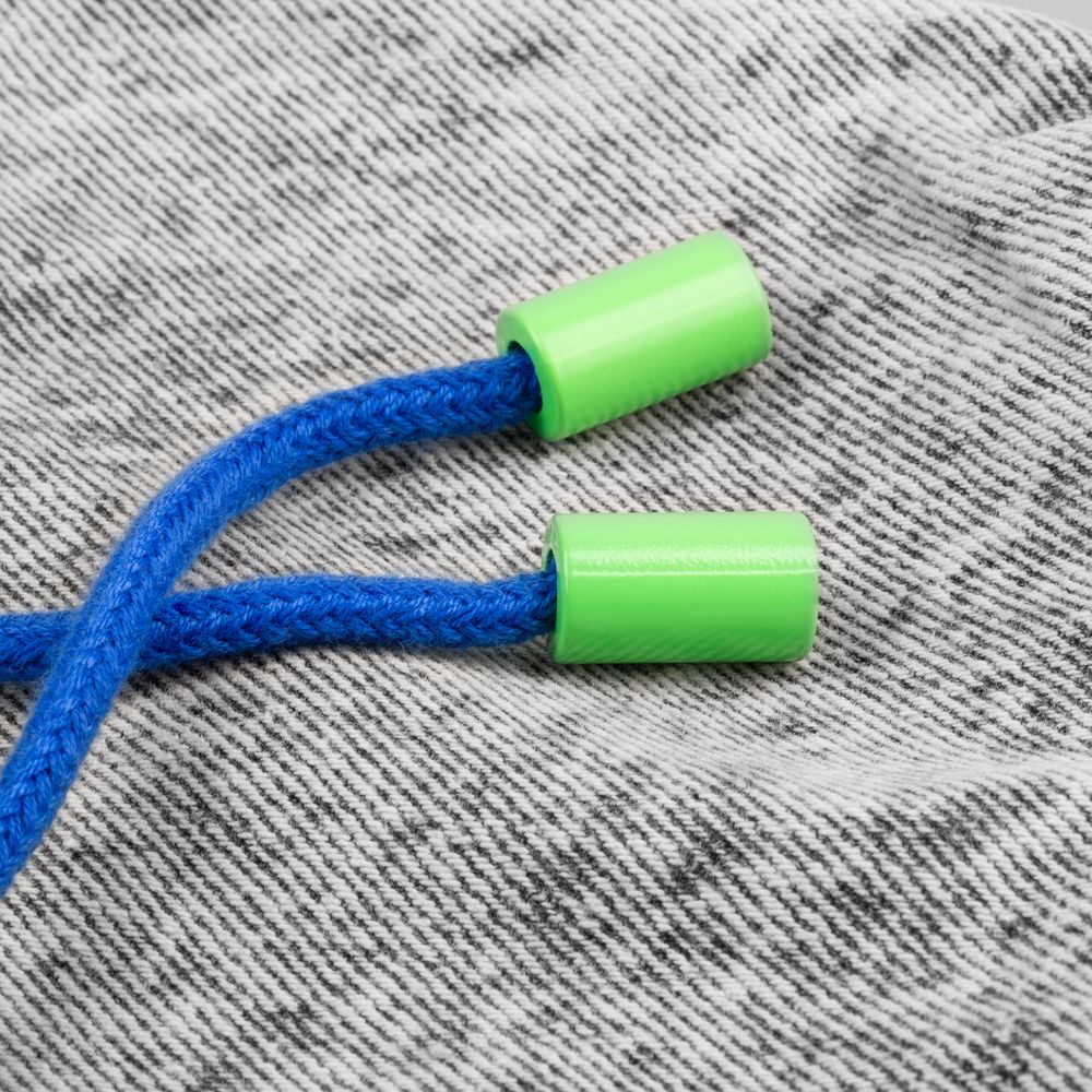 Пара наконечников для шнурка Tizzle, зеленый неон — изображение 3