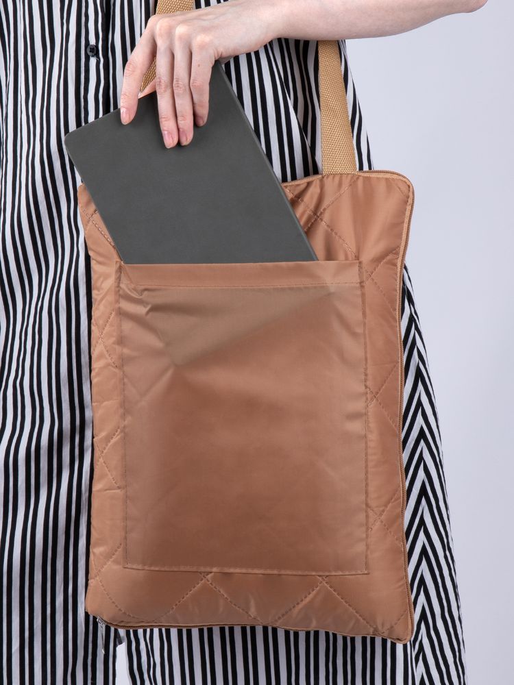 Плед для пикника Soft & Dry 2, бежевый — изображение 7