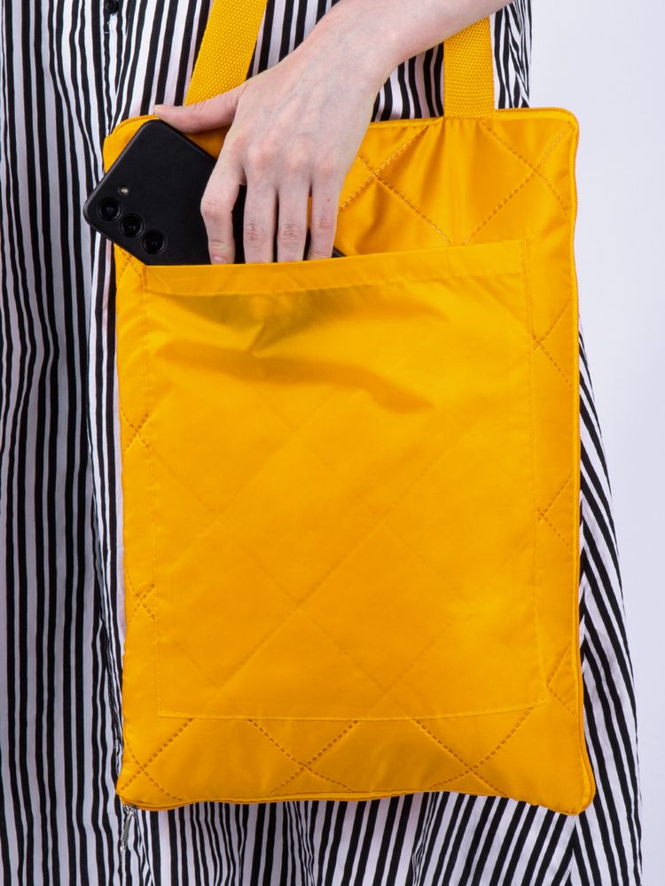 Плед для пикника Soft & Dry 2, желтый — изображение 8