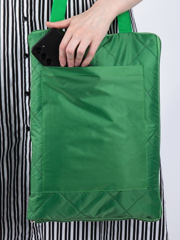 Плед для пикника Soft & Dry 2, зеленый — изображение 7