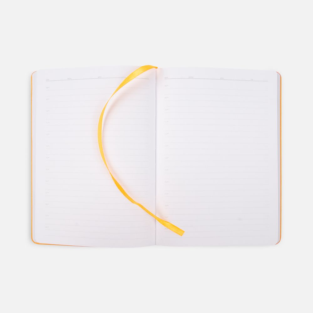 Ежедневник Tact, недатированный, оранжевый — изображение 9