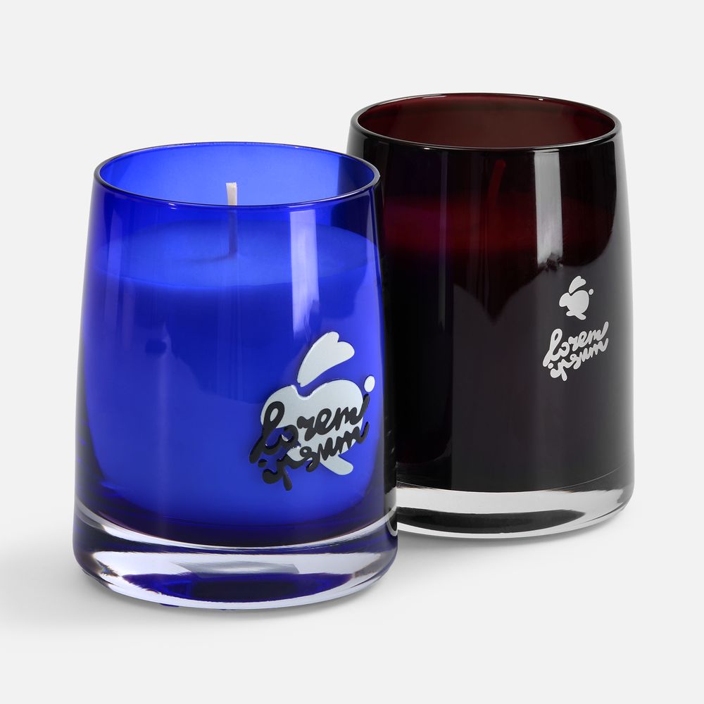 Ароматическая свеча Fragnola, пряная древесина и кардамон, темно-синяя — изображение 9