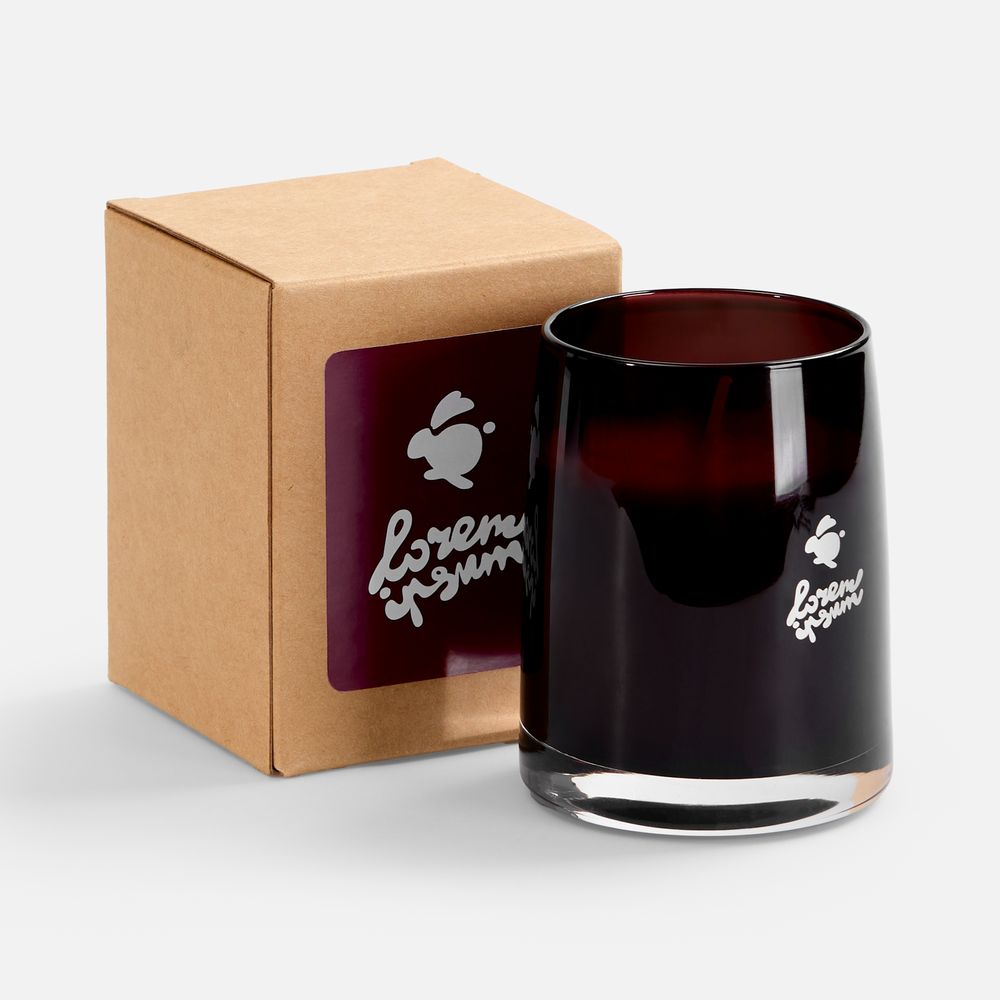 Ароматическая свеча Fragnola, грейпфрут и ветивер, бордовая — изображение 10