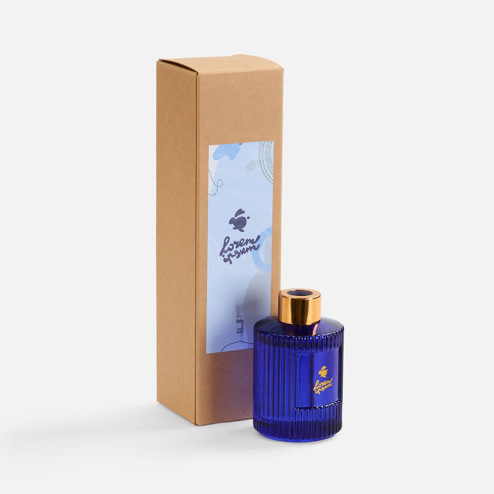 Диффузор ароматический Fragnola, пряная древесина и кардамон, темно-синий — изображение 11