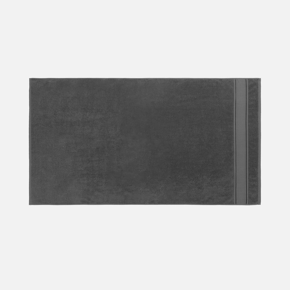 Полотенце махровое Terrychic XL, темно-серое — изображение 3