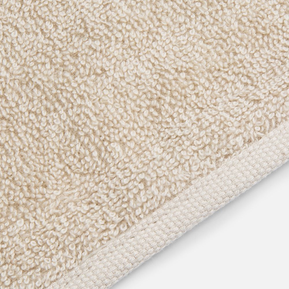 Полотенце махровое Hoya, большое, бежевое — изображение 4